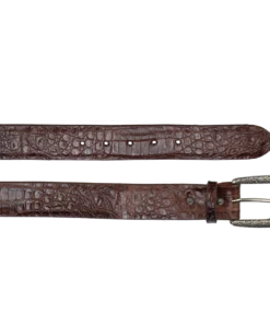 Lucchese-inc Belts Ultra Belly Caiman :: Sienna