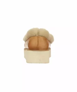 Brand new ๐ Lucchese-inc Shearling Wedge Moccasin :: Tan ๐คฉ 10 Lucchese-inc Shearling Wedge Moccasin :: Tan