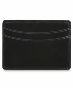 Lucchese-inc Credit Card Case – Calfskin :: Black