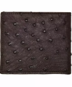 Lucchese-inc Wallets Hipster Wallet – Ostrich :: Sienna