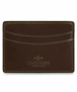 Lucchese-inc Wallets Credit Card Case – Calfskin :: Sienna