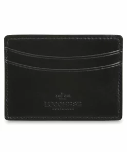 Lucchese-inc Credit Card Case β Calfskin :: Black