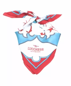 Lucchese-inc Other Accessories Western Silk Scarf :: Red