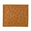 Lucchese-inc Hipster Wallet – Ostrich :: Cognac Wallets