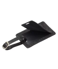 Lucchese-inc Exotic Luggage Tag :: Black Luggage Tags