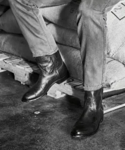 Lucchese-inc Boots Sunset Roper :: Black