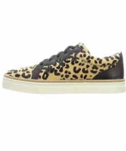 Lucchese-inc Saddle Shoe :: Leopard + Black