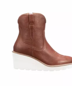 Lucchese-inc Music City Wedge Bootie :: Havannah BOOTS