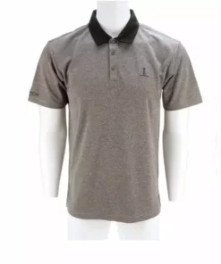 Lucchese-inc Mirrored L Polo :: Heather Charcoal