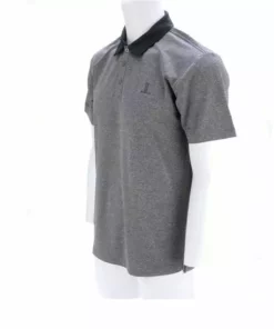 Lucchese-inc APPAREL Mirrored L Polo :: Heather Navy