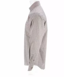 Lucchese-inc San Antonio :: White/Blue/Brown Small Check