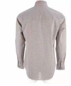 Lucchese-inc San Antonio :: White/Blue/Brown Small Check