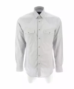 Lucchese-inc El Paso :: Grey Stripe APPAREL