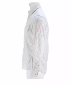 Lucchese-inc APPAREL El Paso :: White/Blue Stripe