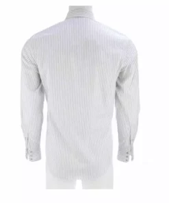 Lucchese-inc APPAREL El Paso :: White/Blue Stripe