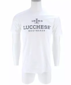Lucchese-inc APPAREL Lucchese Logo T-Shirt :: White