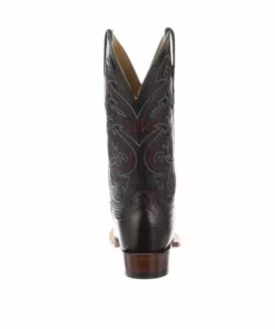 Lucchese-inc Lance :: Black Cherry + Black Boots