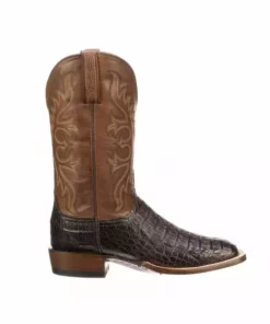 Lucchese-inc Fisher :: Barrel Brown + Tan