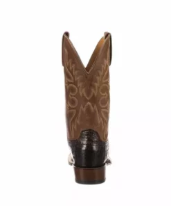 Lucchese-inc Fisher :: Barrel Brown + Tan