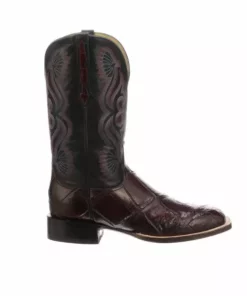 Lucchese-inc Boots Roy :: Black Cherry + Black