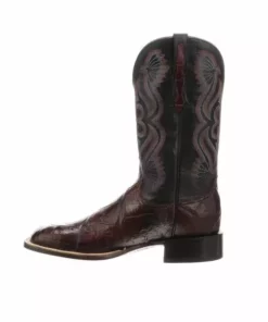 Lucchese-inc Boots Roy :: Black Cherry + Black
