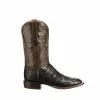 Lucchese-inc Boots Bryan Exotic :: Black + Olive