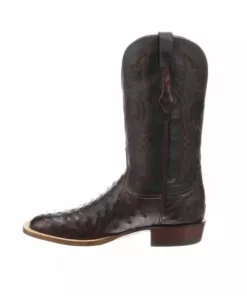 Lucchese-inc Cliff :: Black Cherry + Black Boots