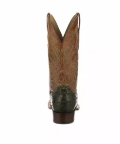 Lucchese-inc Diego :: Forest Green + Peanut Brittle