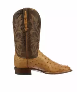 Lucchese-inc Diego :: Butterscotch + Chocolate Boots