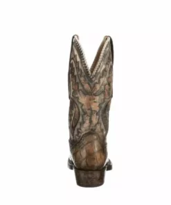 Lucchese-inc Derek :: Stonewash Tan