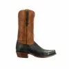 Lucchese-inc Red River :: Navy + Rust