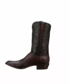 Lucchese-inc Boots Red River :: Black Cherry + Black