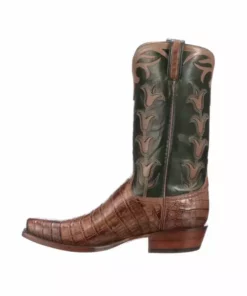 Lucchese-inc Tulip Exotic :: Mink + Green