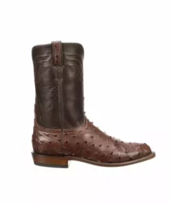 Lucchese-inc Augustus :: Sienna + Dark Brown Boots