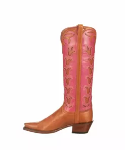 Lucchesse-inc Ladies Tall Tulip :: Whiskey BOOTS