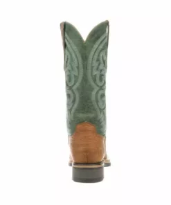 Lucchese-inc Ruth :: Cognac + Green BOOTS