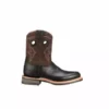 Lucchese-inc Ruth Short :: Black + Chocolate