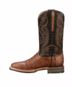 Lucchese-inc Rowdy Caiman :: Saddle + Brown