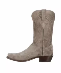 Lucchese-inc Boots Jessie Suede :: Steel Grey