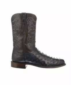 Lucchese-inc Hudson :: Navy + Chocolate