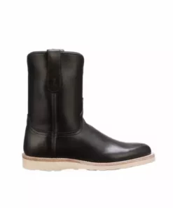 Lucchese-inc Wedge Roper :: Black Boots