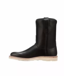 Lucchese-inc Wedge Roper :: Black Boots