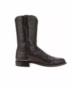 Lucchese-inc Boots Gerard :: Chocolate + Dark Brown