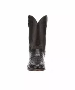 Lucchese-inc Boots Gerard :: Chocolate + Dark Brown