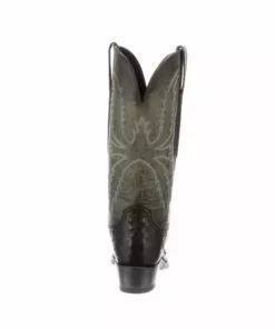 Lucchese-inc Josephine :: Black + Anthracite Grey BOOTS