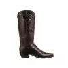 Lucchese-inc Darlene :: Black Cherry BOOTS