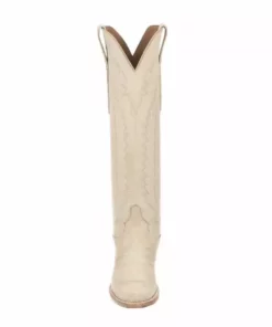 Lucchese-inc Priscilla :: Glitz Cream BOOTS