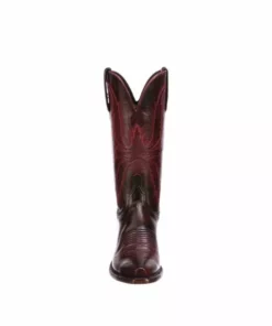 Lucchese-inc Savannah :: Black Cherry BOOTS
