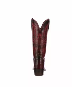 Lucchese-inc Savannah :: Black Cherry BOOTS