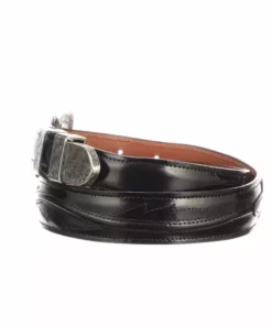 Lucchese-inc Seville Stitch Goat Tapered :: Black